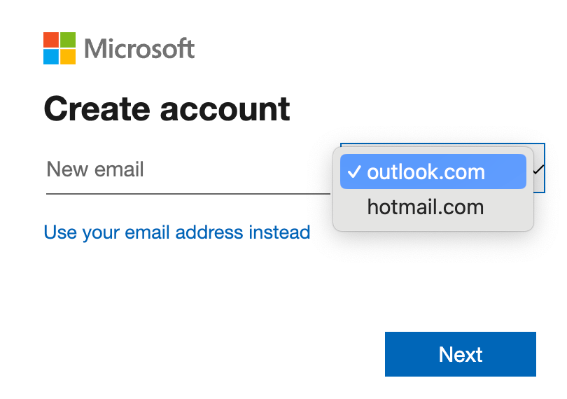 signup for microsoft account